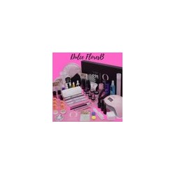 ¡Kit profesional organic nails + guía!