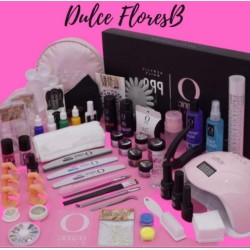 ¡Kit profesional organic nails + guía!