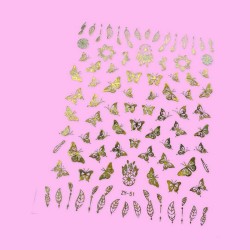 Stiker mariposa 03