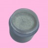 Acrílico blanco /glitter