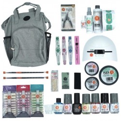 Kit profesional de acrílico incluye mochila