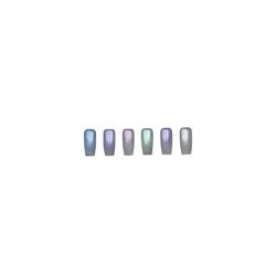Gama de gel 6 tonos efecto cristal