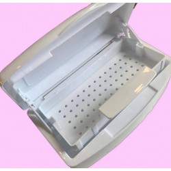 recipiente para sanitizar herramientas de trabajo