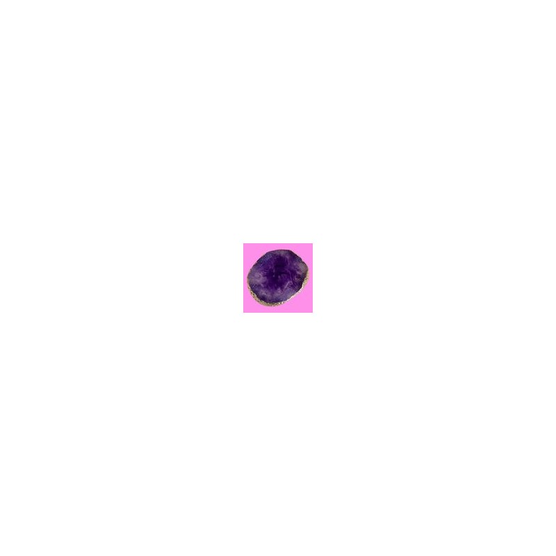 Piedra mármol Mano alzada morado