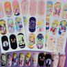 Tatto para uñas Sailor Moon 6 plantillas