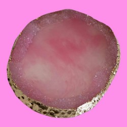 Piedra mármol Mano alzada rosa 02