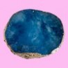 Piedra mármol Mano alzada azul